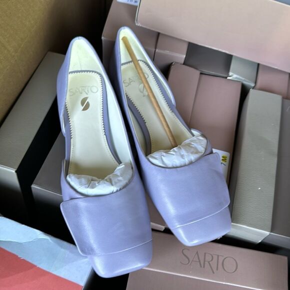 Franco Sarto Tracy Flats In Iris Leather - Picture 4 of 6